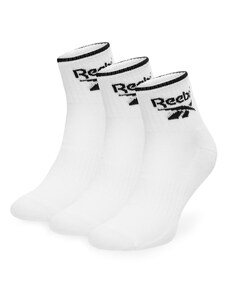 Sada 3 párů vysokých ponožek unisex Reebok