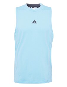 ADIDAS PERFORMANCE Funkční tričko 'D4T Workout' světlemodrá / černá