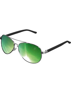 MSTRDS Sluneční brýle Mumbo Mirror stříbrná/zelená