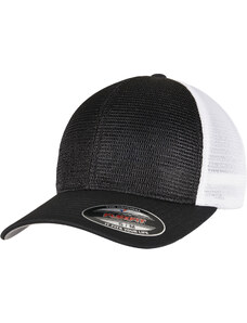 FLEXFIT 360 OMNIMESH CAP 2-TONE černá/bílá