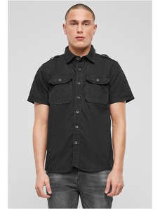Brandit Vintage košile s krátkým rukávem, černá