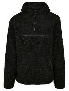 Brandit Teddyfleece Worker Pullover Jacket černá