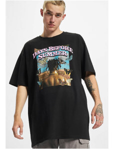 MT Upscale Oversize tričko Days Before Summer černé