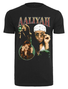 MT Men Aaliyah Retro Oversize tričko černé
