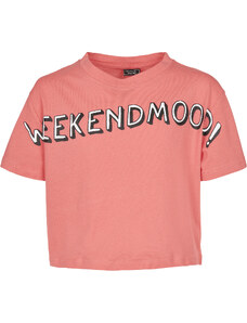 MT Kids Dětské tričko Weekend Mood - růžové