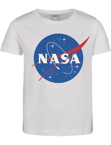 MT Kids Dětské tričko NASA Insignia s krátkým rukávem bílé