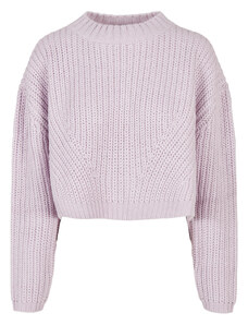 UC Ladies Dámský široký oversize svetr soft lilac