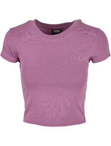 UC Ladies Dámský strečový dres Cropped Tee duskviolet