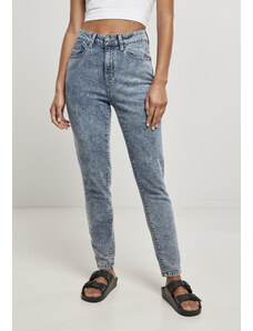 UC Ladies Dámské Skinny Jeans s vysokým pasem - světle modré
