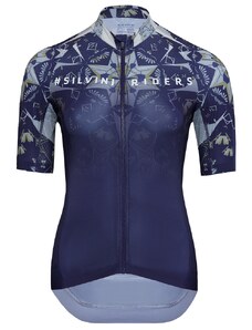 Dámský cyklistický dres Silvini Mottolina tmavě modrá