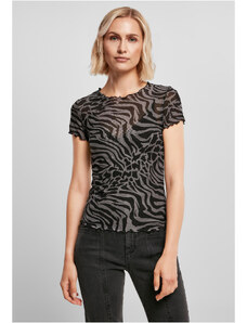 UC Ladies Dámské síťované tričko asfalt/černé