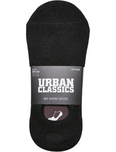 Urban Classics Accessoires No Show Socks 10-Pack black