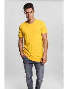 UC Men Tvarované dlouhé tričko chromově žluté