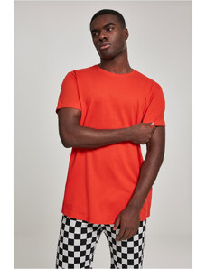 UC Men Dlouhé tričko ve tvaru krvavě oranžové