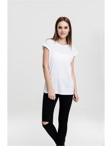 UC Ladies Dámské tričko s prodlouženým ramenem bílé