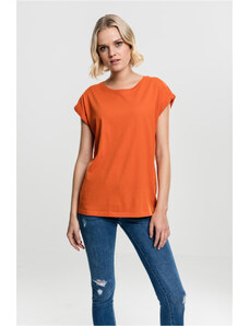UC Ladies Dámské tričko s prodlouženým ramenem rezavě oranžové