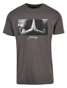 MT Men Pánské tričko Pray - šedé