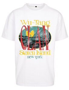 MT Upscale Wu Tang Staten Island Oversize tričko bílé