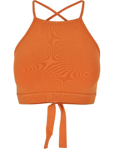 UC Ladies Dámský triangle top vintage oranžová