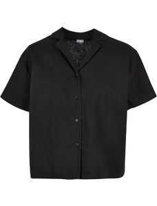 UC Ladies Dámská lněná smíšená rekreační košile černá