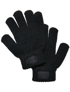 Urban Classics Accessoires Dětské pletené rukavice černé