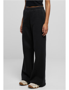 UC Ladies Dámské organické ultra široké teplákové kalhoty černé