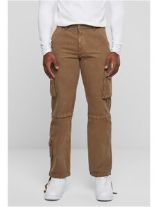 Pánské kapsáčové kalhoty DEF Pocket - hnědé