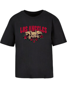 Miss Tee Dámské tričko LA Dogs - černé