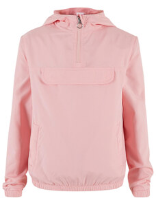 Urban Classics Kids Dívčí bunda Basic Pullover - růžová