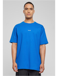 Merchcode Kobaltově modré tričko Love Heavy Oversized