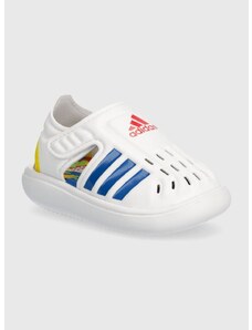 Dětské boty do vody adidas WATER SANDAL I bílá barva