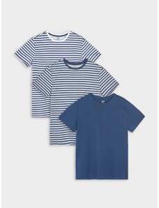 Sinsay - Sada 3 triček - námořnická modrá