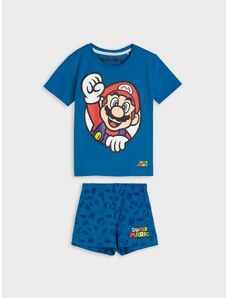 Sinsay - Pyžamová souprava Super Mario - modrá