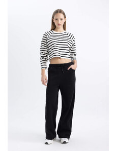 DEFACTO Wide Leg Thick Fabric Sweatpants