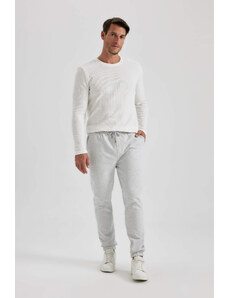 DEFACTO Slim Fit Rib Hem Sweatpants