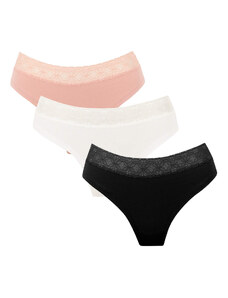 DEFACTO 3 piece Brazilian Panties Set