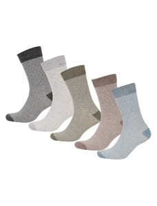 DEFACTO Man 5 Piece Cotton Long Socks