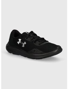 Běžecké boty Under Armour Charged Pursuit 3 černá barva, 3024889