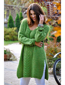Fashionweek Dlouhý pletený svetr ABIGAIL
