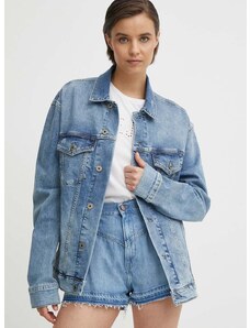 Džínová bunda Pepe Jeans BOYFRIEND JACKET dámská, přechodná, oversize, PL402390RH8