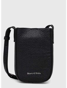 Kožená kabelka Marc O'Polo černá barva, 40219658401109