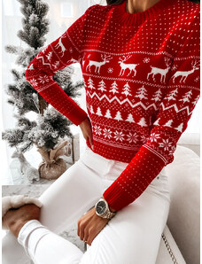 Fashionweek Dámský vánoční svetr Nb7703