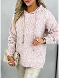 Fashionweek Dámský svetr s kapucí It-Asenti