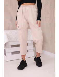 Fashionweek Dámské kalhoty materiálové punto K6719