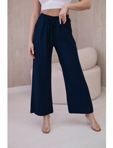 Fashionweek Kalhoty wide leg se širokými nohavicemi K6695