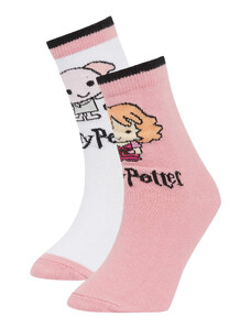 DEFACTO Girl Harry Potter 2 Piece Cotton Long Socks