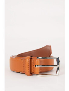 DEFACTO Man Rectangle Clasp Faux Leather Classic Belt