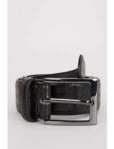 DEFACTO Man Rectangle Clasp Faux Leather Classic Belt