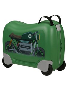Samsonite Dětský cestovní kufr Dream2Go Ride-On 30 l tmavě zelená