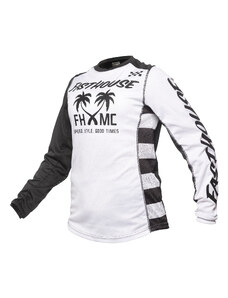 Fasthouse Women´s Grindhouse Paradise Jersey White Black